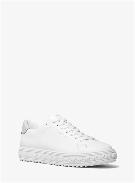 michael kors grover|Grove Leather Sneaker .